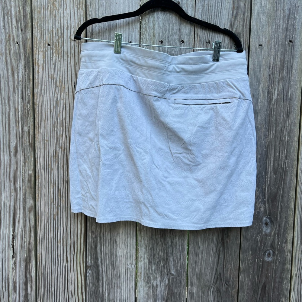 ATHLETA Gray Trekkie North Galactic Skirt Skort Women’s 12 - Picture 8 of 10